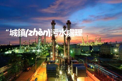 “城鎮(zhèn)污水處理規(guī)劃：綠色以后，清潔家園新篇章”